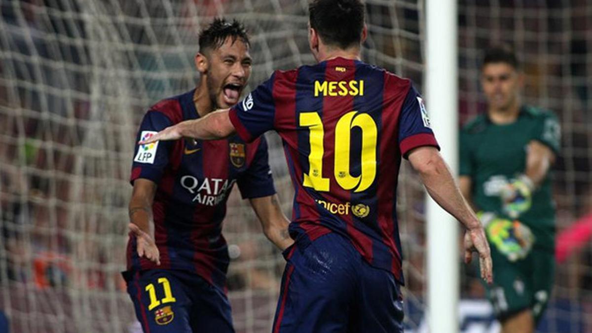 Messi y Neymar volvieron a funcionar a la perfección