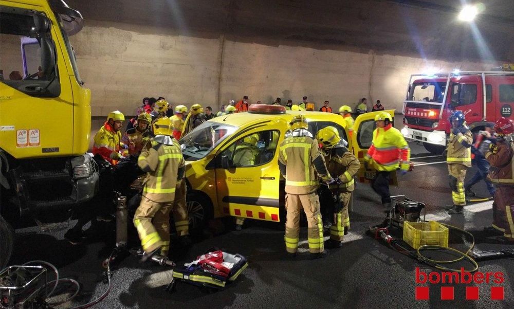 Simulacre al túnel de Bracons