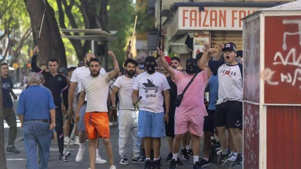 Un bulo internacional usa imágenes de una reyerta en Son Gotleu para agitar el discurso antiinmigración en Alemania