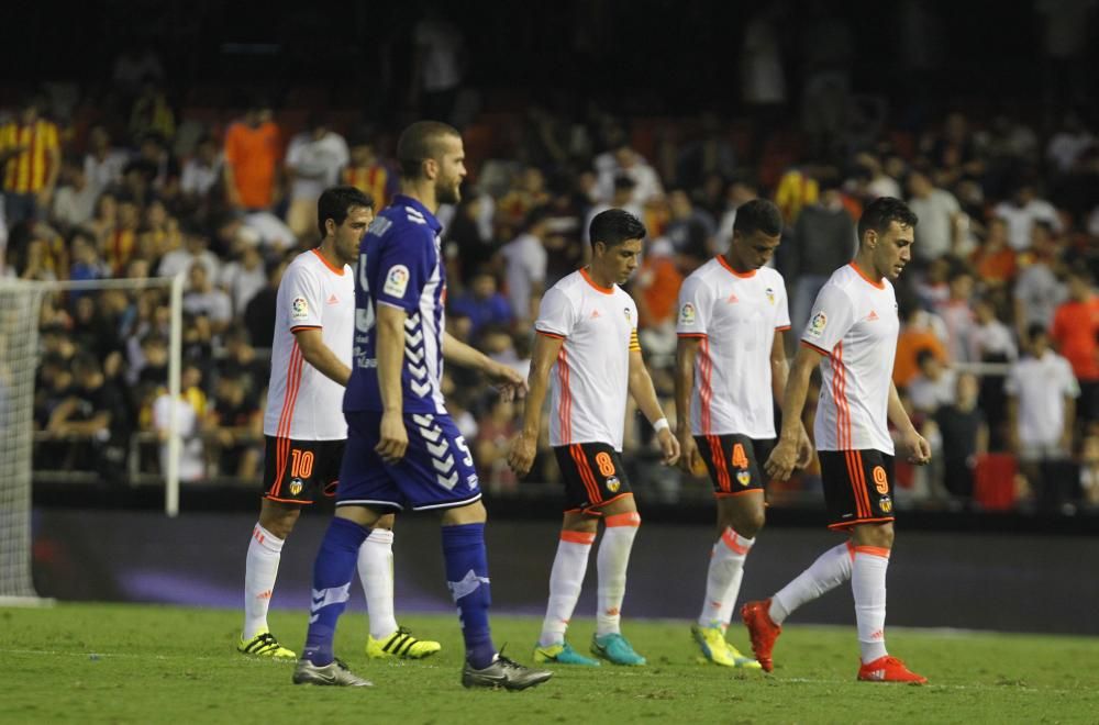 Las mejores imágenes del Valencia - Alavés