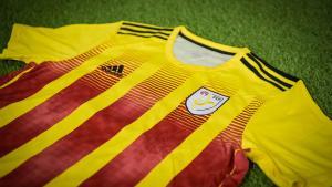La nueva camiseta de la selección catalana.