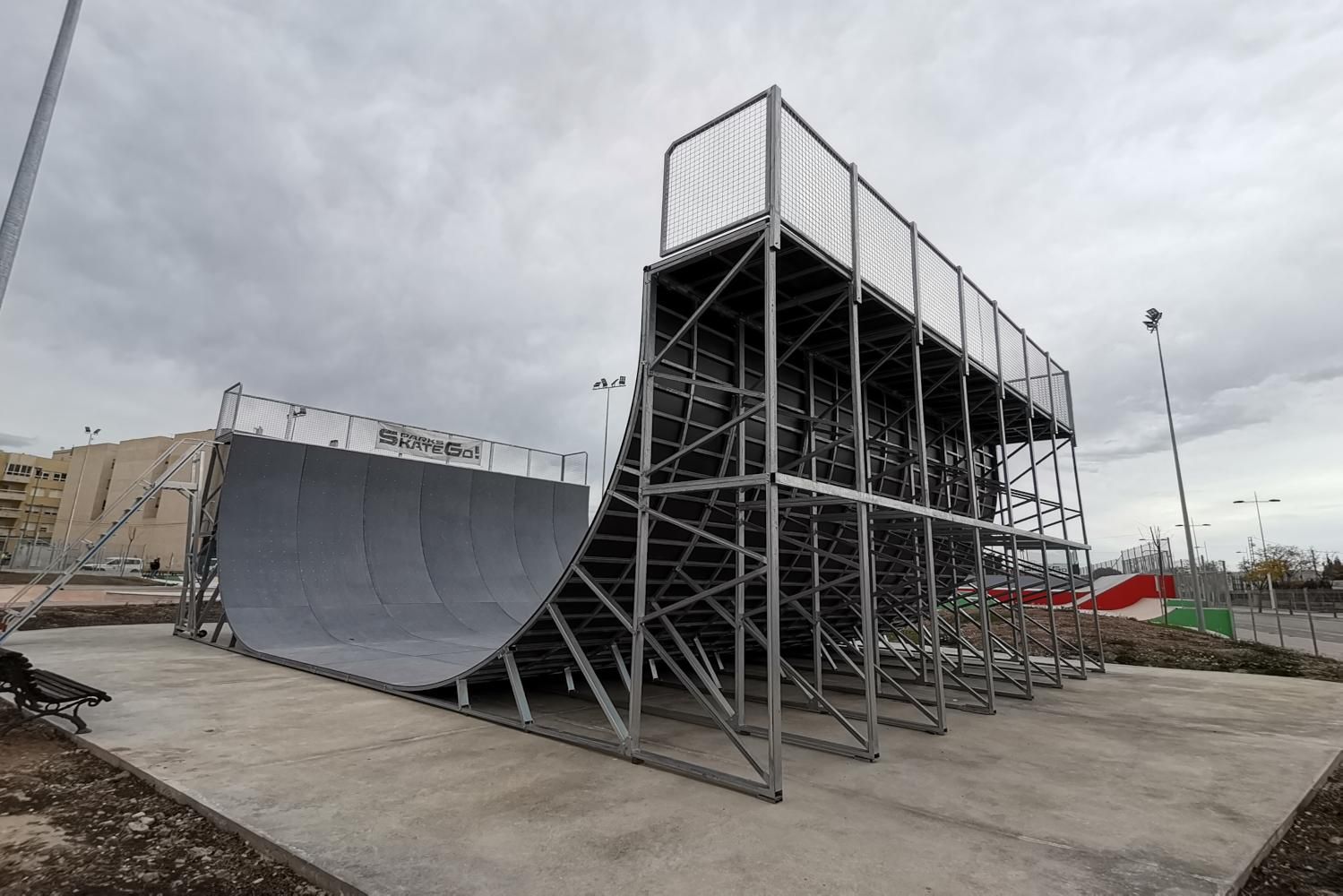 La inauguración del Skatepark en Novelda.