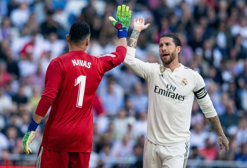 El Real Madrid - Celta, en imágenes. // EFE | R. Jiménez