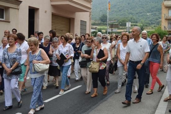 La Mare de Déu de Queralt visita Avià