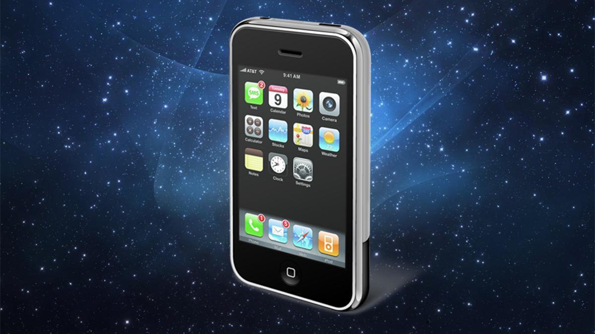 El iPhone 1 empezó a comercializarse en 2007.