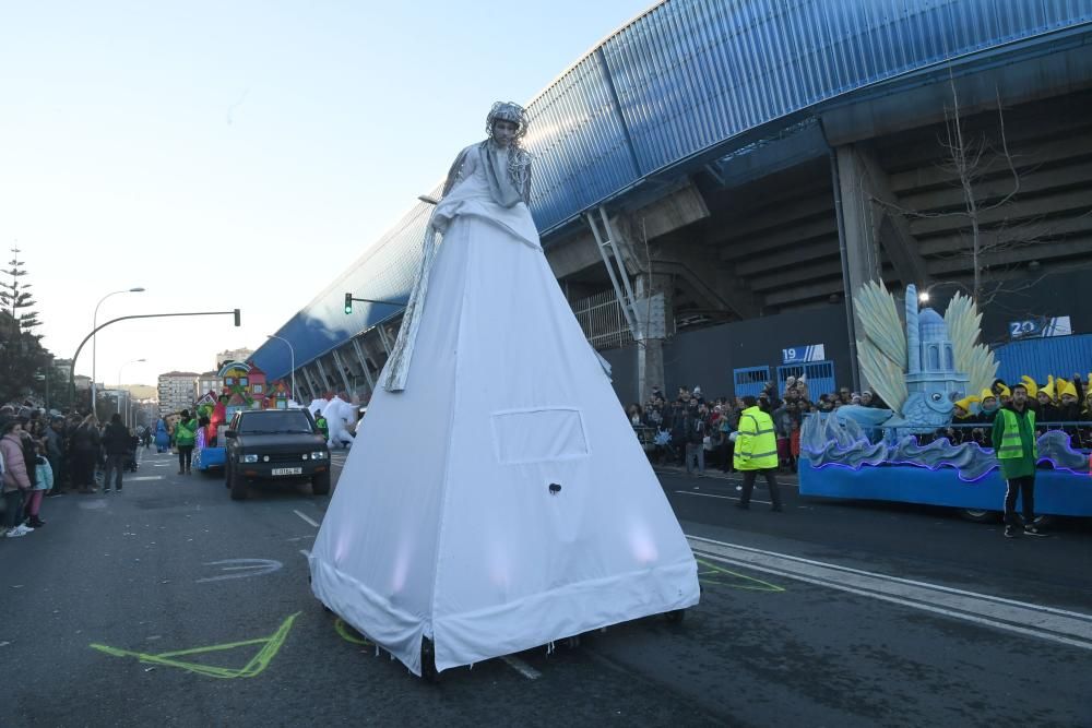 Cabalgata de Reyes de A Coruña 2019