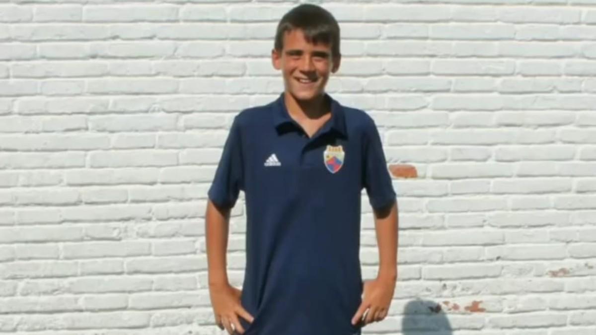 Àlex López, en su etapa en el Mercantil