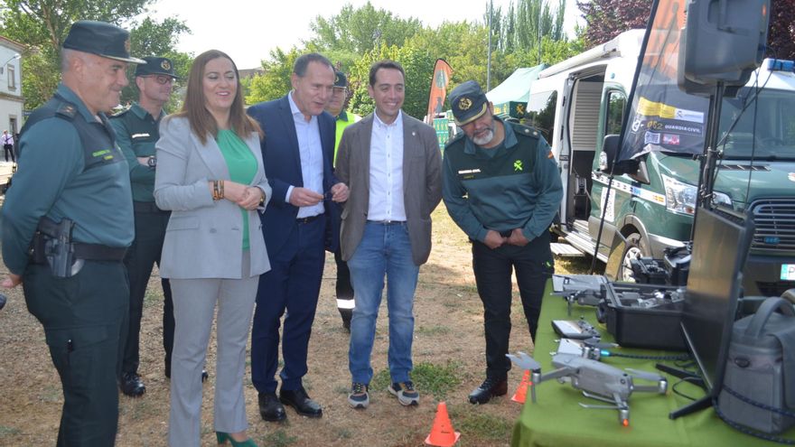 Benavente: La Guardia Civil incorpora a la vigilancia del Camino de Santiago una decena de drones