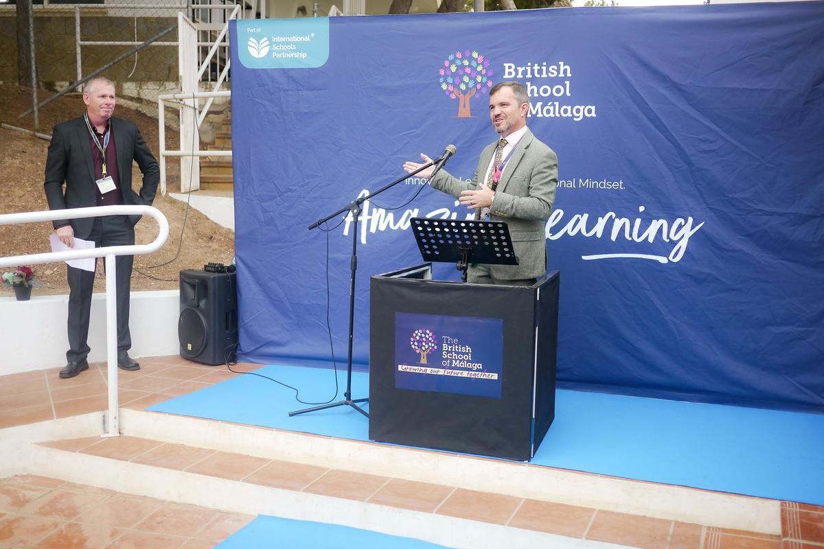 Inauguración del acto con sede en British School de Málaga