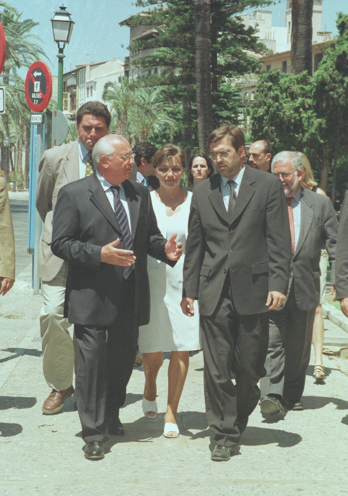 Als Michail Gorbatschow ein paar Tage auf Mallorca verbrachte