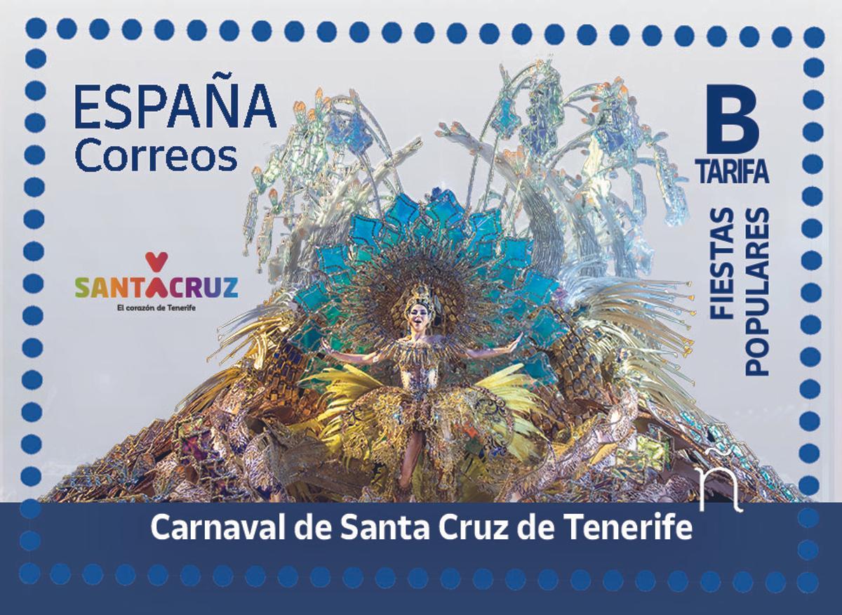 Diseño del sello que distribuirá Correos el 31 de enero de 2025.