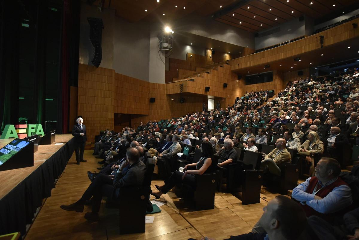 Jornada organizada por AEFA en Huesca, el pasado miércoles.