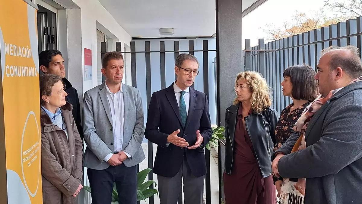 Responsables de la GFeneralitat y el Ayuntamiento de Sagunt.