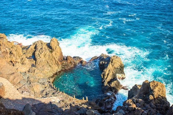 Charco de La Laja, naturales piscinas