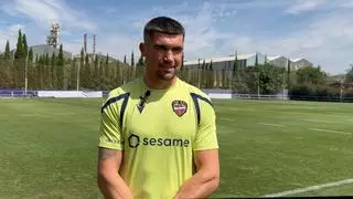 Matt Ryan, portero el Levante UD: “Volver era una opción demasiado buena”