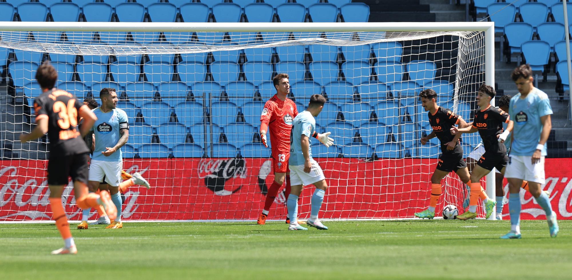 Las mejores imágenes del Celta - Valencia