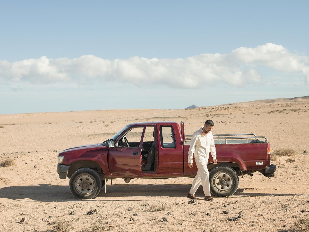 Ale Acosta, fotografiado en su Lanzarote natal.