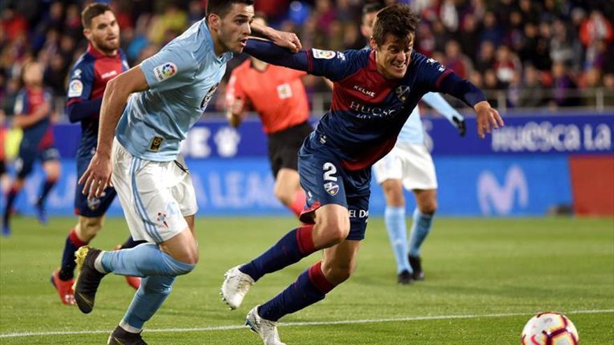 El Celta ‘pincha’ ante el Huesca y todo sigue igual