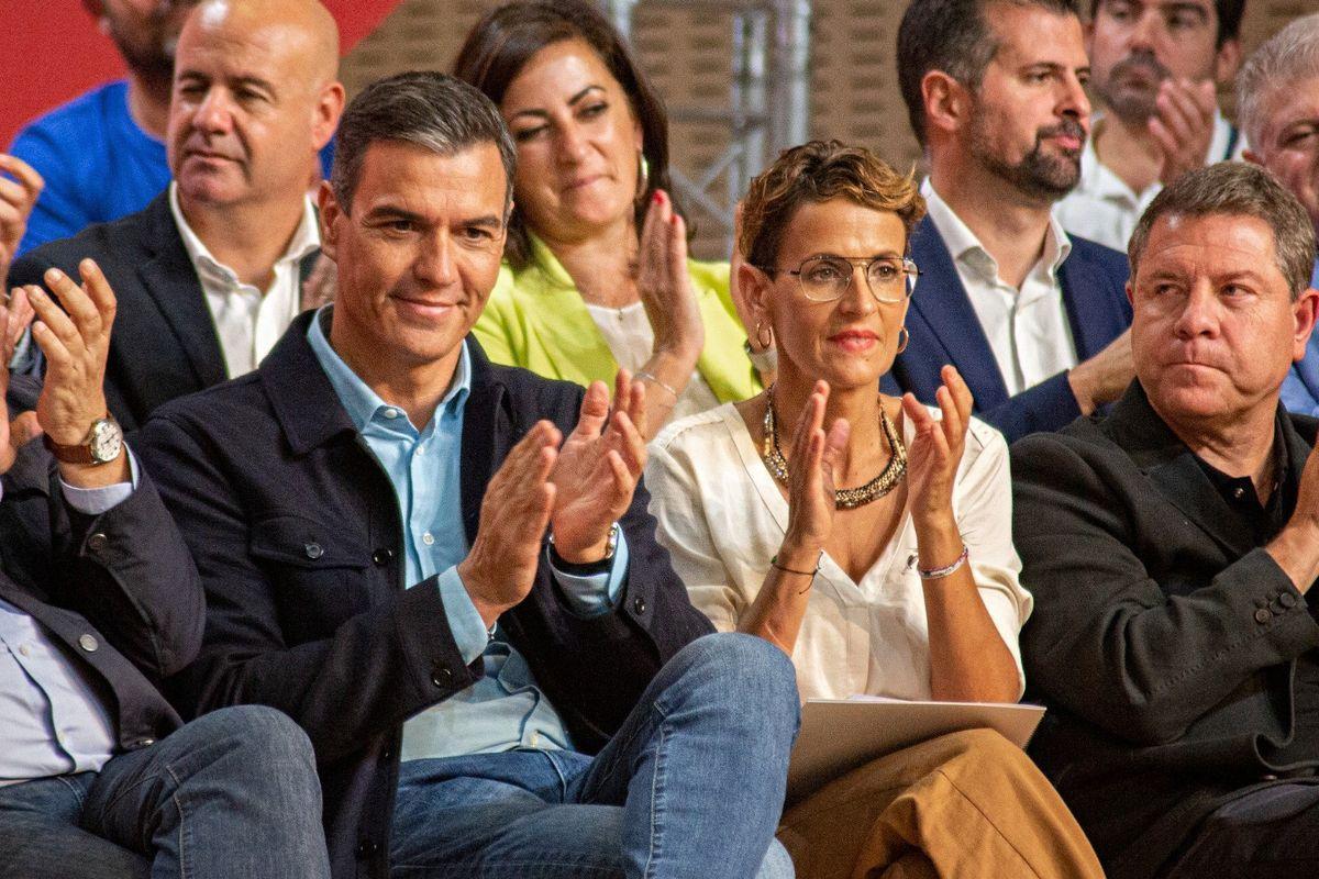 El PSOE creu que remet l’‘efecte Feijóo’ malgrat les crítiques de Page a l’estratègia