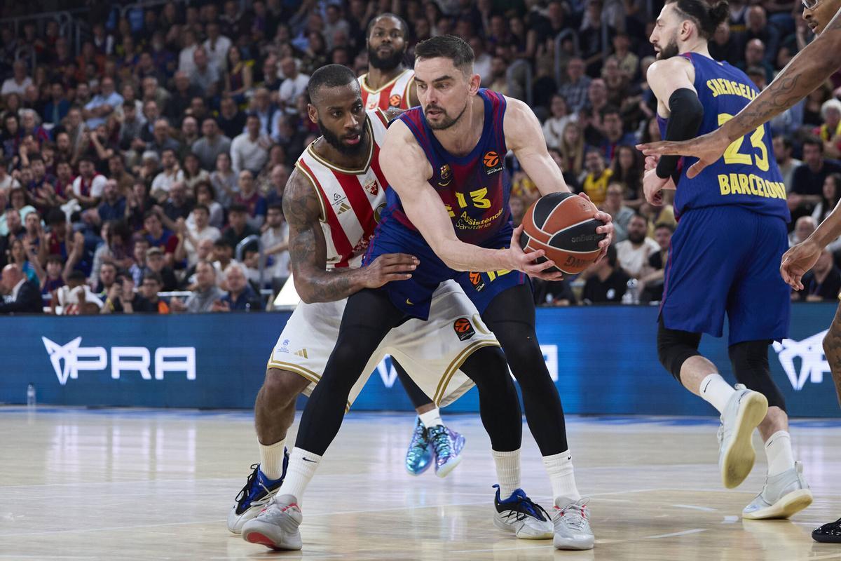 La gran actuación de Satoransky ayudó al Barça a sumar una importante victoria ante el Estrella Roja
