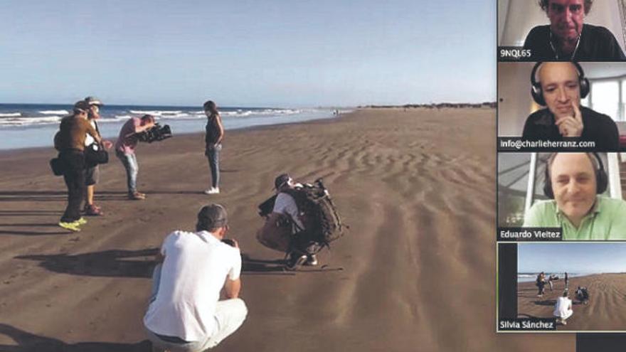 Canarias estrena un formato de rodaje con sistemas remotos pionero en España