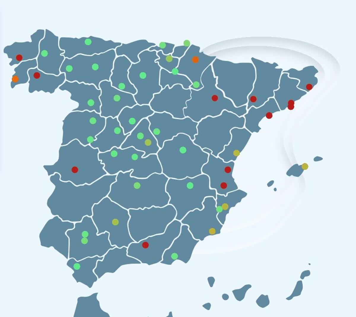 Datos de platanus en España de la Sociedad Española de Alergología e Inmunología Clínica