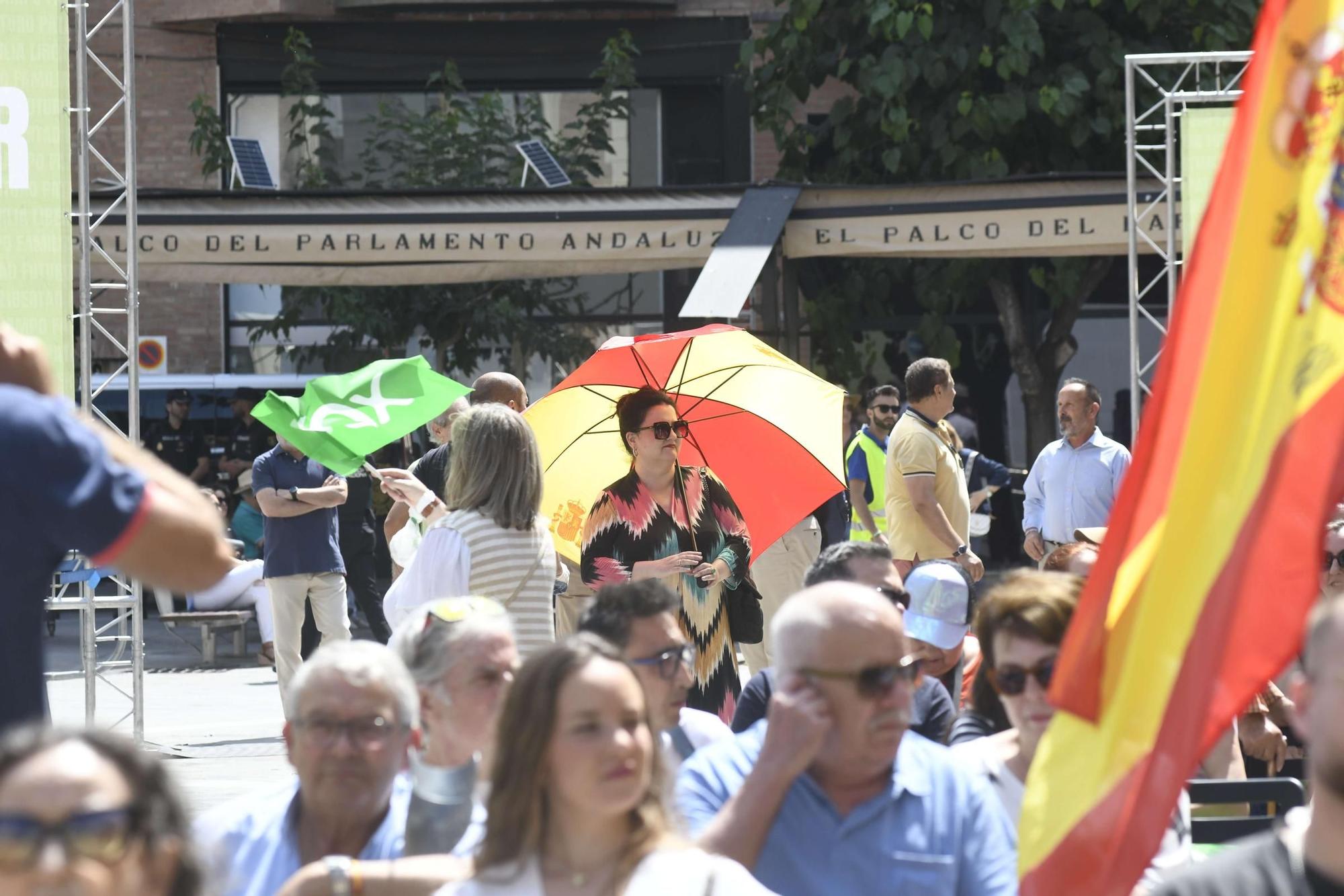 Acto de Santiago Abascal y Jorge Buxadé en Murcia