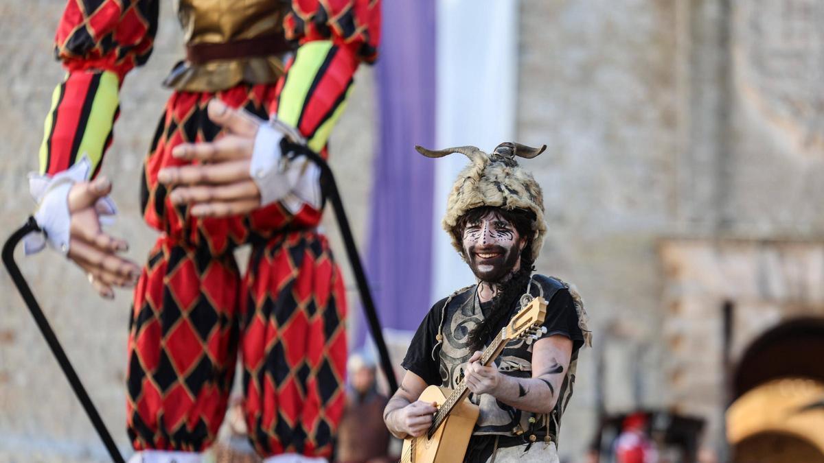 Imagen de la inauguración de la Ibiza Medieval