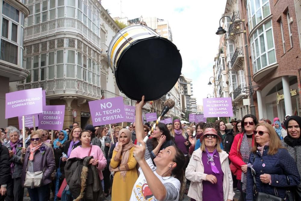 Marcha Mujer en Cartagena