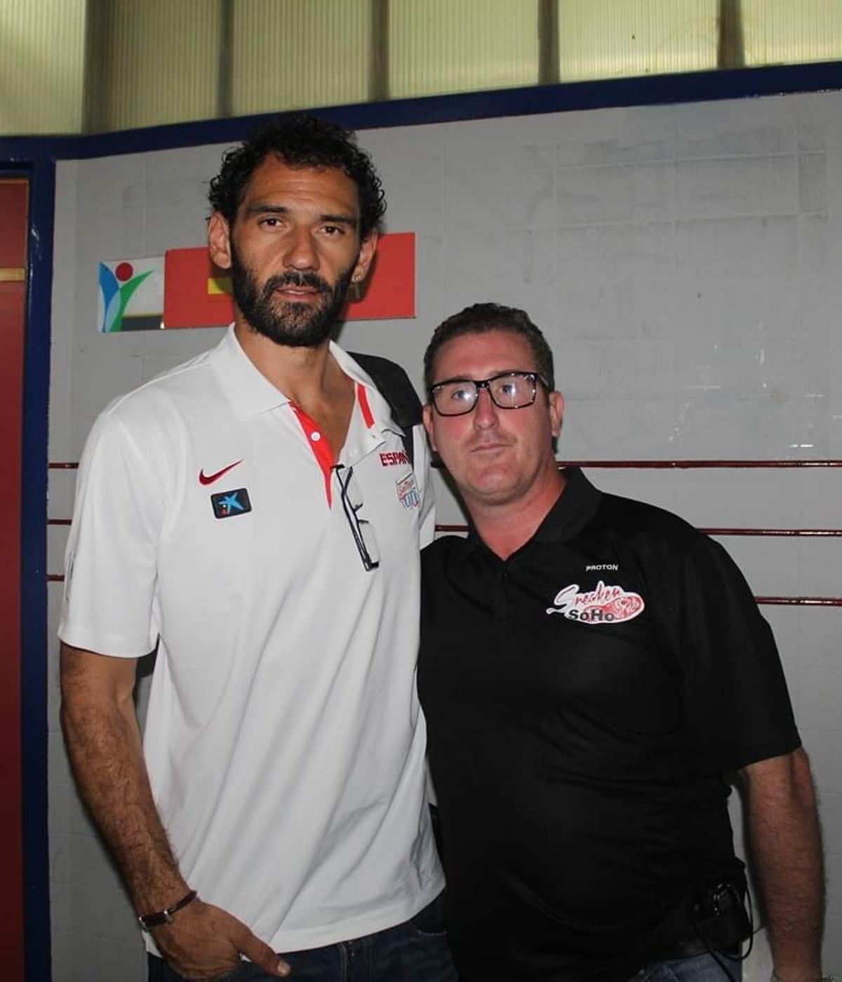 Jorge Garbajosa y Constantino.
