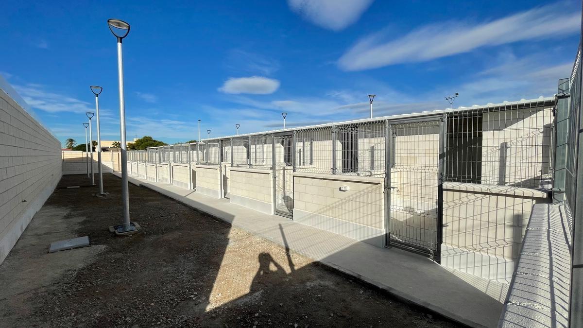 Instalaciones del albergue animal de Torrevieja que se están renovando ahora