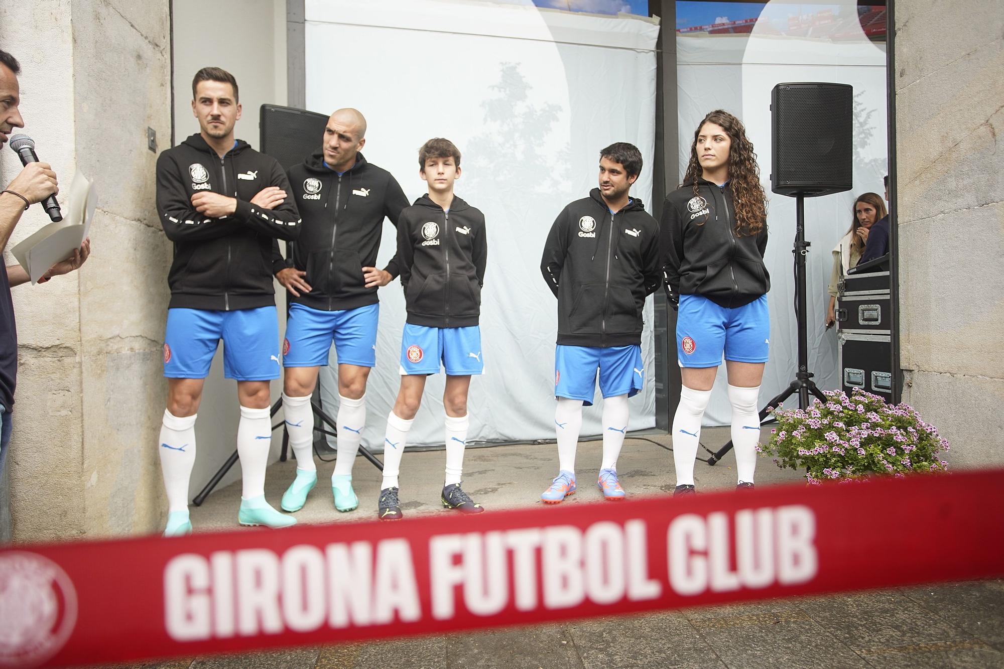 Presentació de la nova samarreta del Girona FC