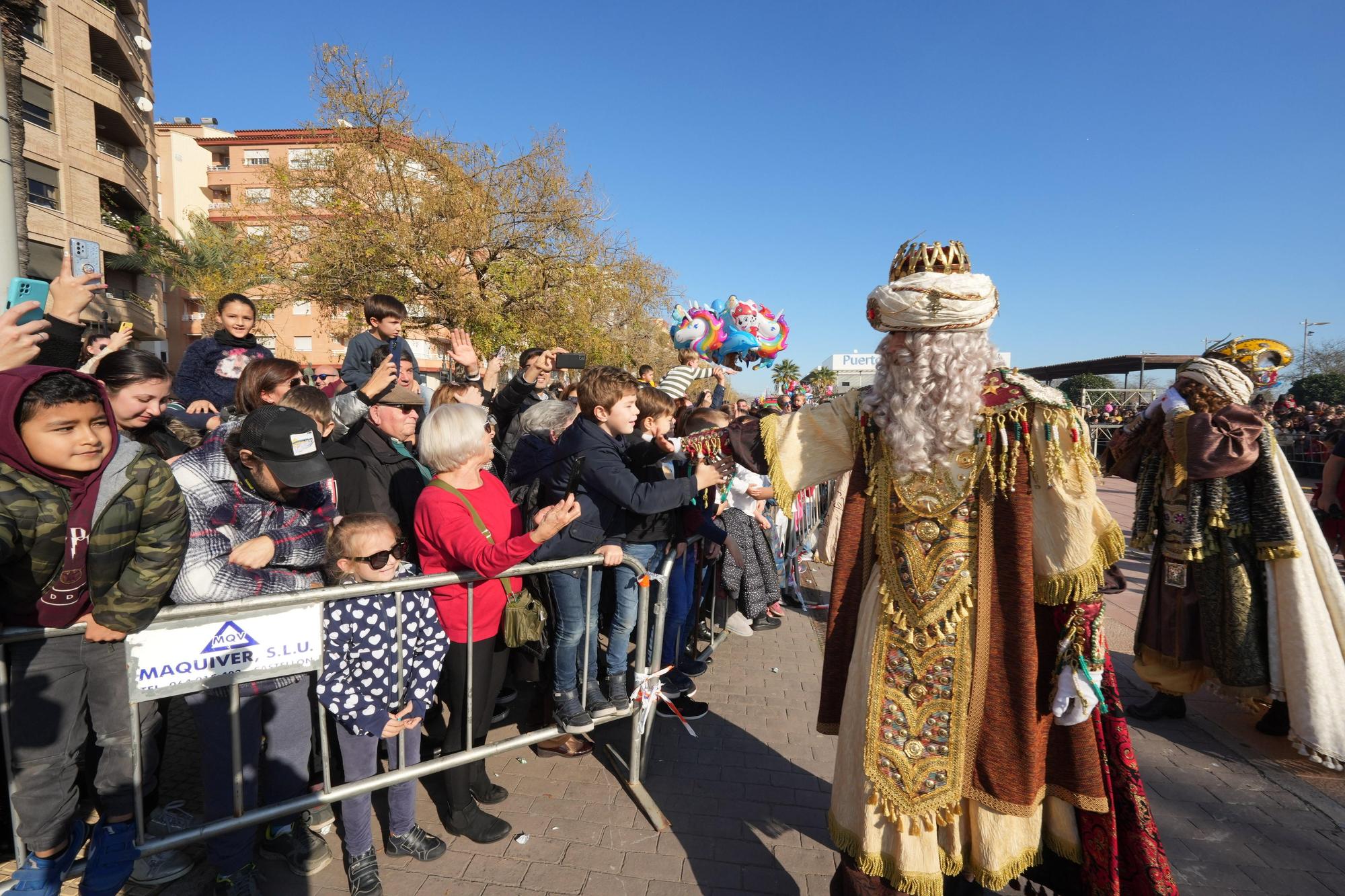 Las mejores imágenes de la llegada de los Reyes Magos a Castellón