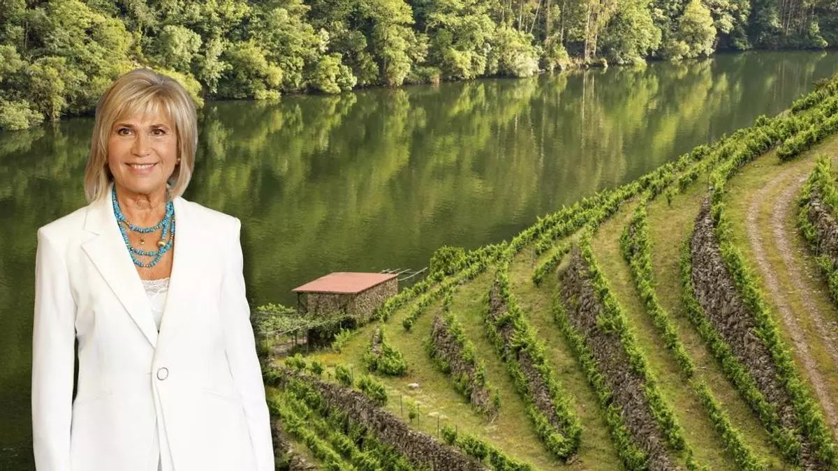 El refugio al que Julia Otero siempre acaba volviendo: un pueblo gallego, en el corazón de la Ribeira Sacra, donde están sus raíces familiares