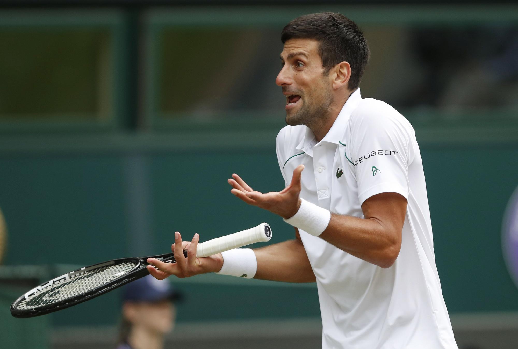 Final de Wimbledon: Djokovic - Berrettini