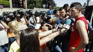 El davanter asturià afirma que arriba a un equip guanyador que ha aconseguit moltes coses en els últims anys.