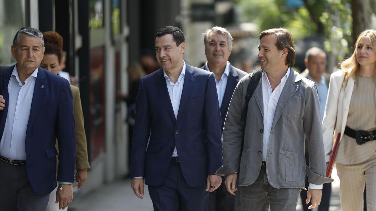 Juanma Moreno anuncia un gobierno en solitario sin Vox en Andalucía y descarta una repetición electoral: "El resultado del 17M es contundente"