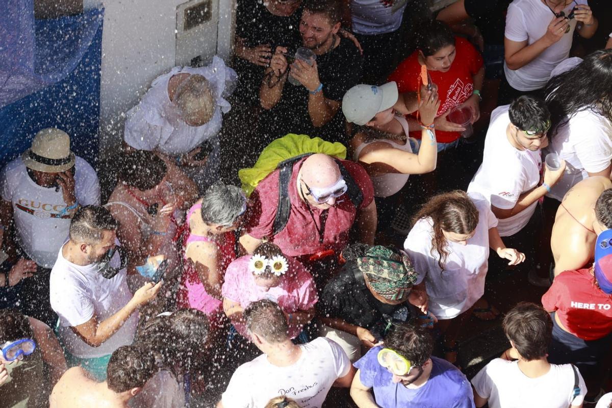 Vuelve la Tomatina de Buñol tras dos años de parón por la covid