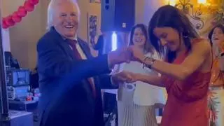 VÍDEO | El Cordobés y su nuera Virginia Troconis se marcan un baile en familia