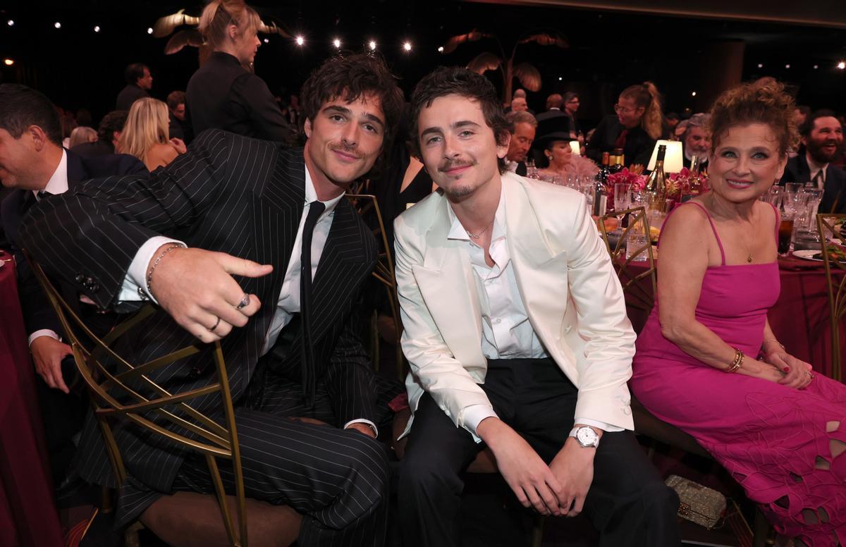 La foto de los concuñados, Jacob Elordi y Timothée Chalamet