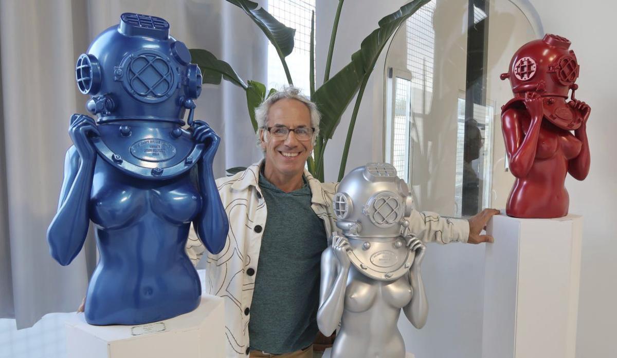 Robert Arató con Nina y Puzzle de Victor Spinelli.