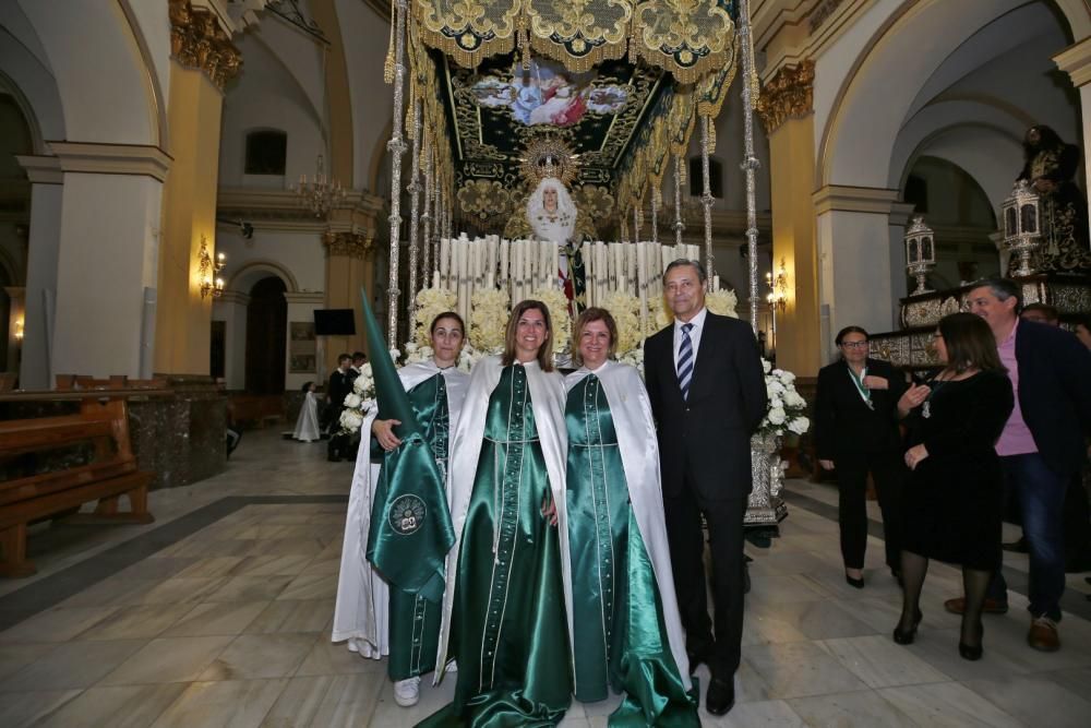 Domingo de Ramos: Procesión de Las Mantillas en Torrevieja con Nuestra Señora de La Esperanza y de La Paz