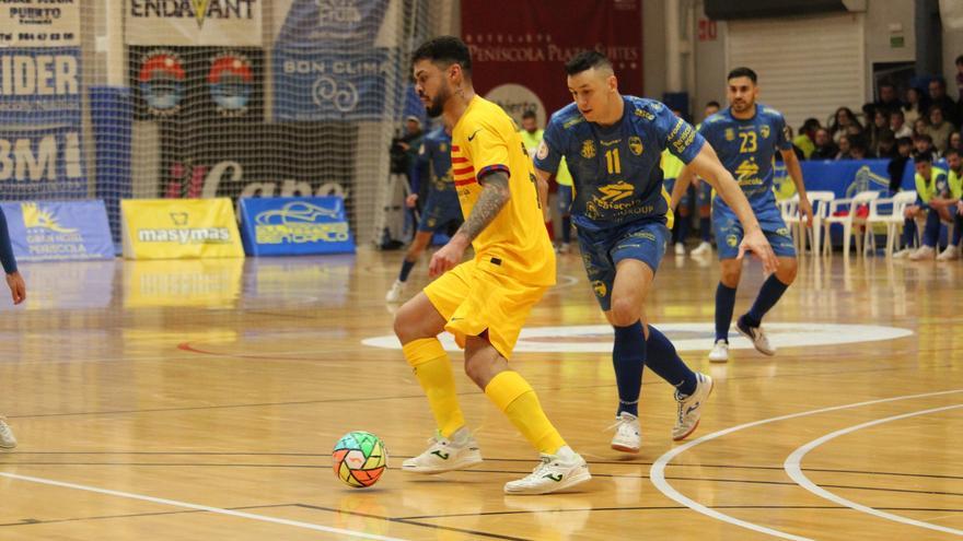 Peñíscola-Barça: David contra Goliath en versión Copa del Rey de fútbol sala