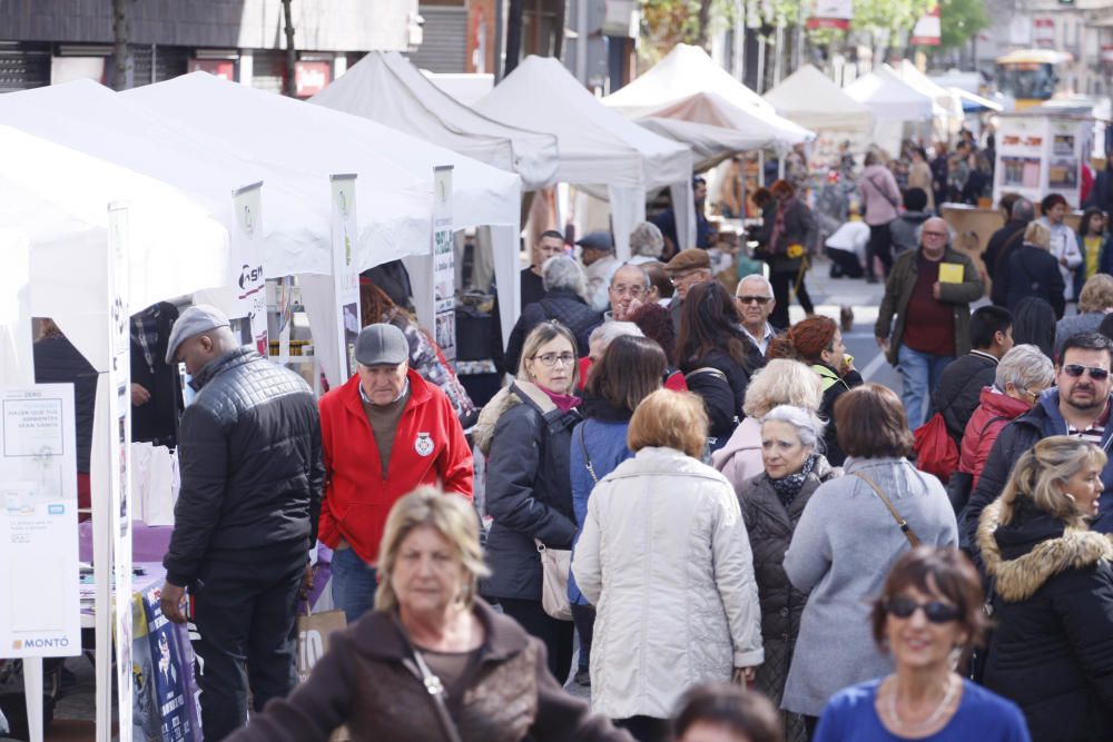 Festa del comerç i botiga al carrer al barri de Santa Eugènia