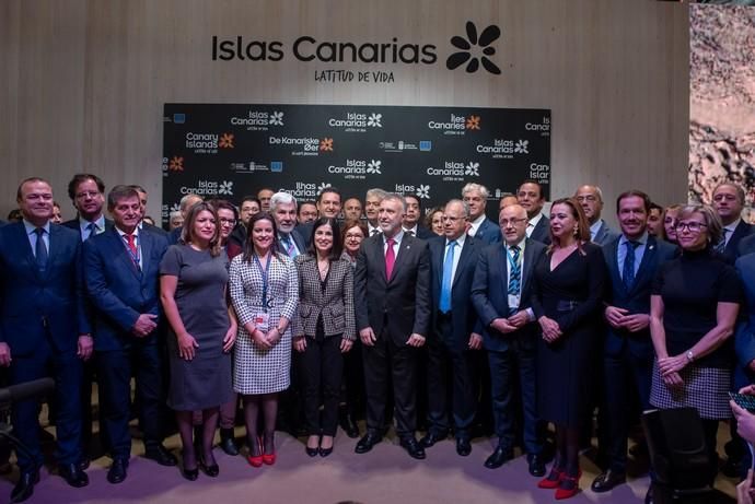 Pabellón de Canarias en la Feria Internacional de Turismo de Madrid FITUR 2020