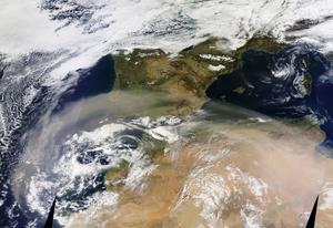 I ara, la pols africana: es disparen els nivells de partícules en aire a Catalunya