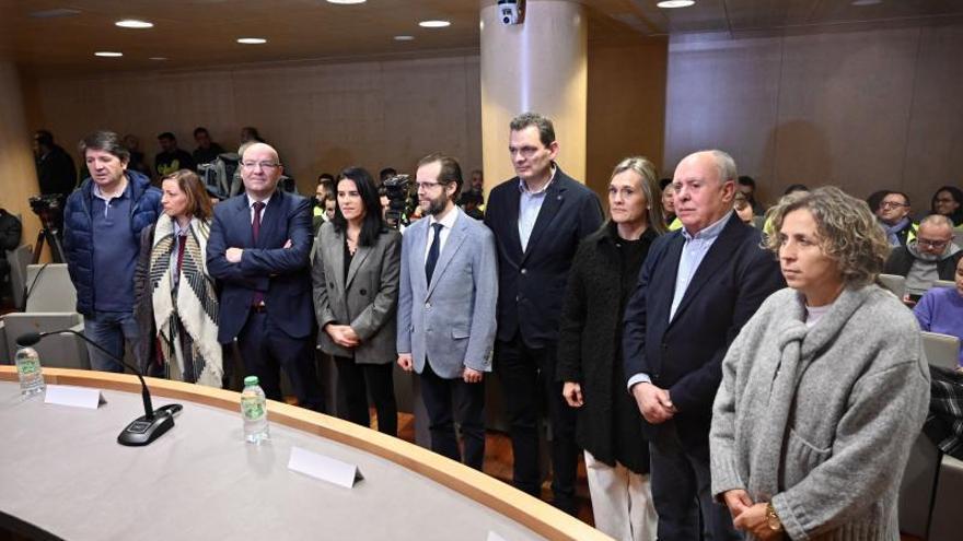 Colectivos sociales defienden la permanencia de Ence ante el inmiente fallo del Supremo