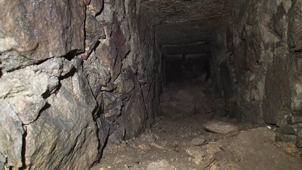 Un túnel en el centro de Vigo: la galería del castillo de San Sebastián