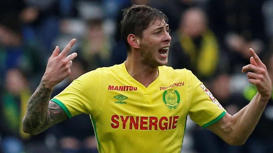 El jugador argentino Emiliano Sala