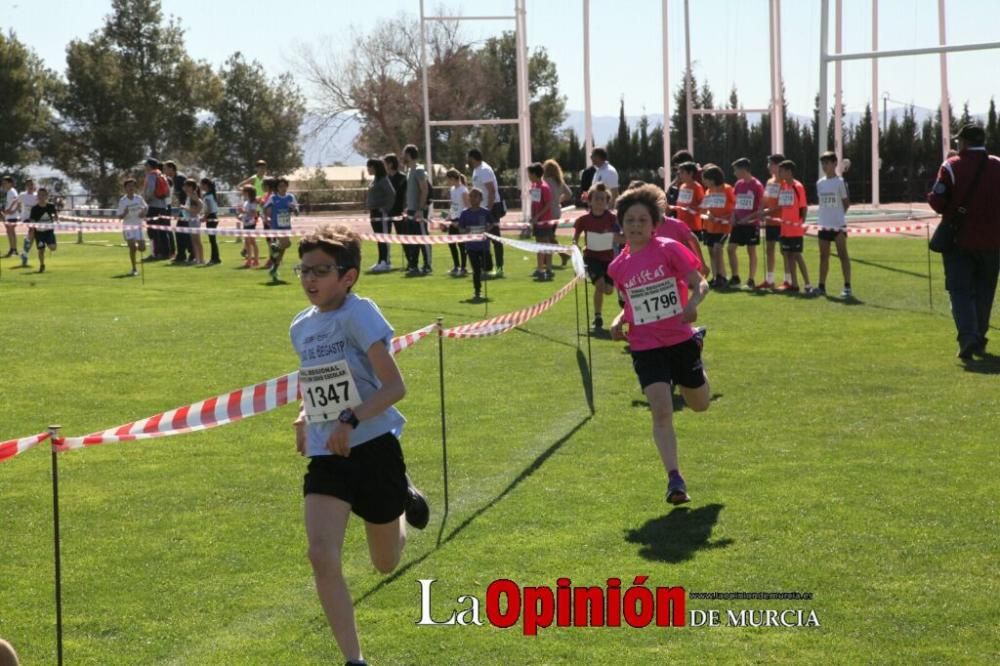 Final Cross Escolar de Lorca: Benjamin masculino